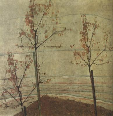 Egon Schiele Autumn Trees china oil painting image
